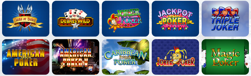 Video Poker RAKEBIT CASINO